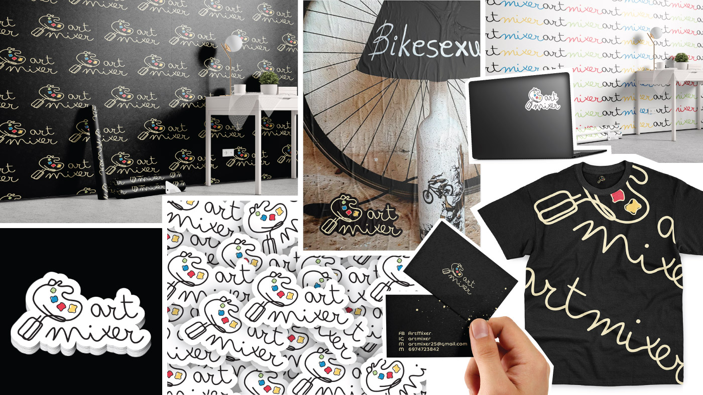 Art Mixer mood board