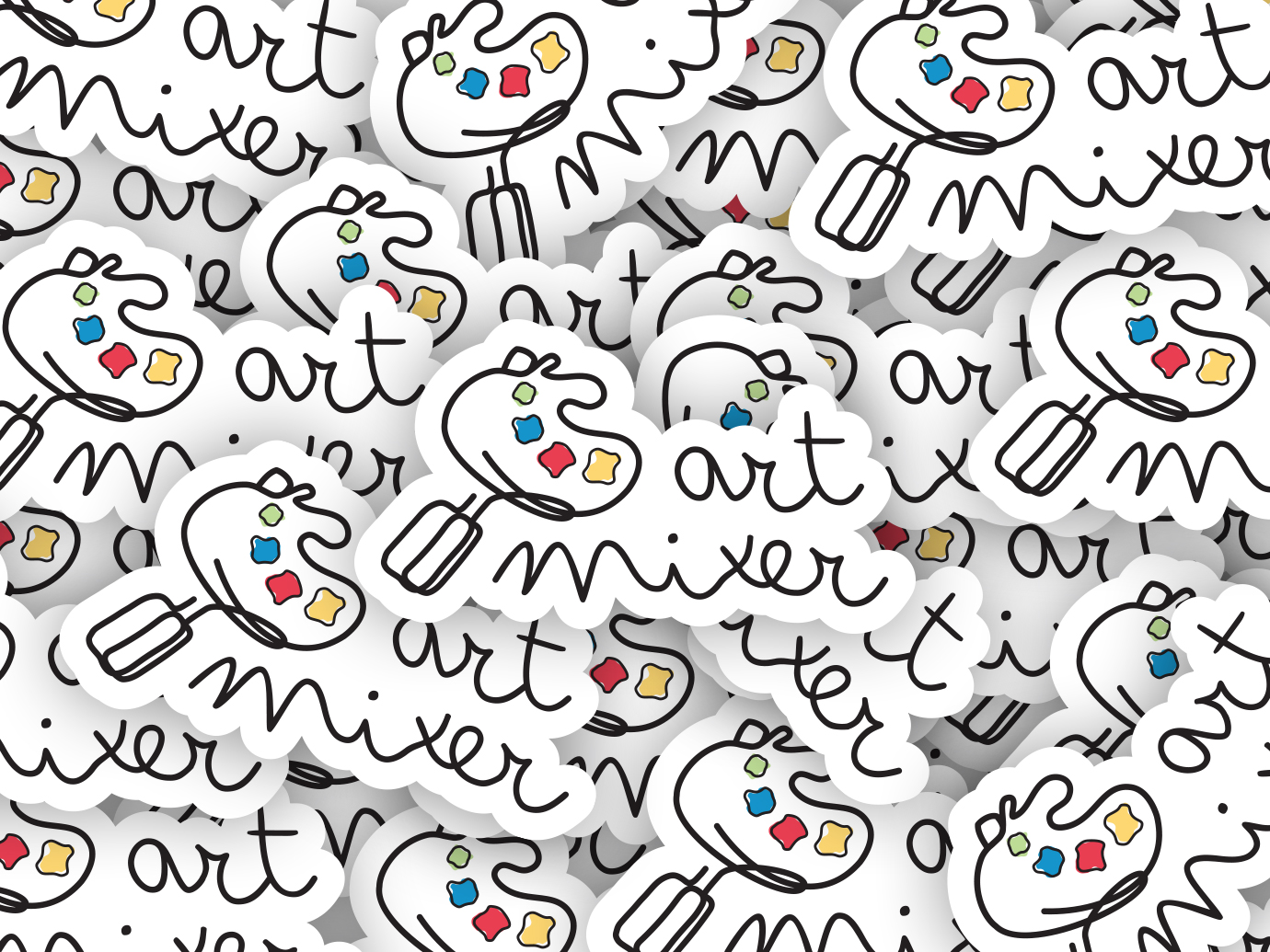 Art Mixer stickers