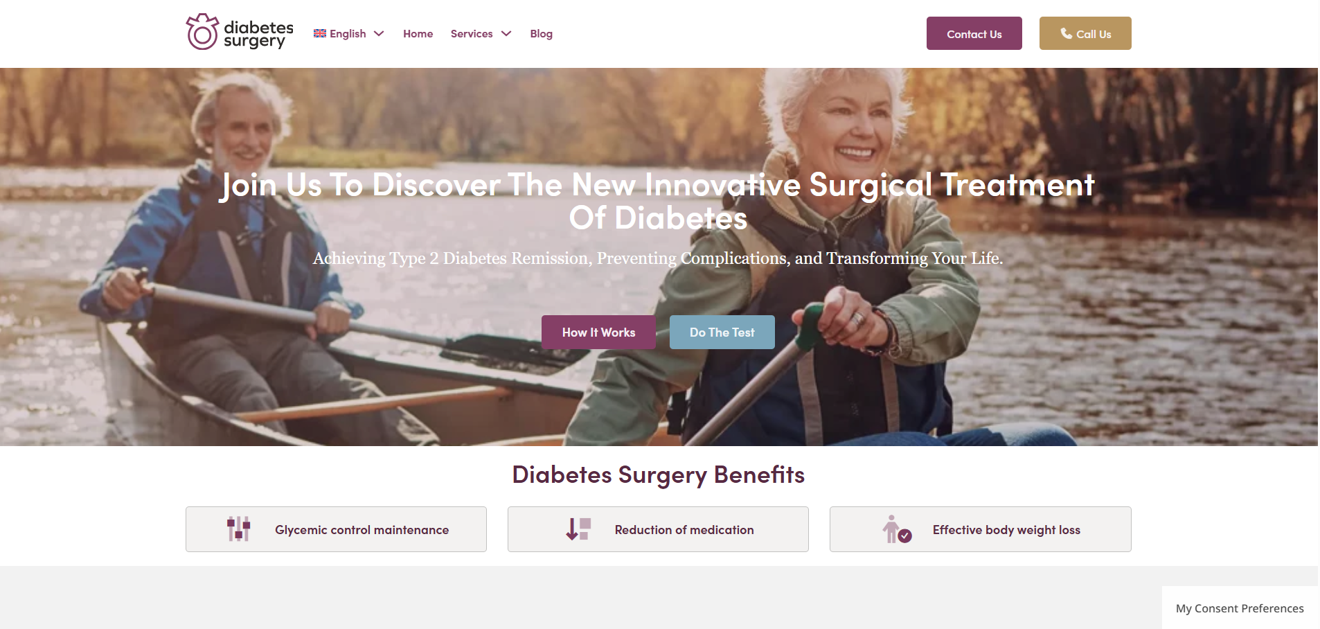 Diabetes Surgery — ιστοσελίδα: Αρχική σελίδα
