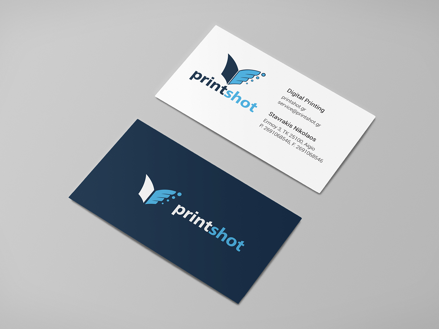Print Shot — cards presentation