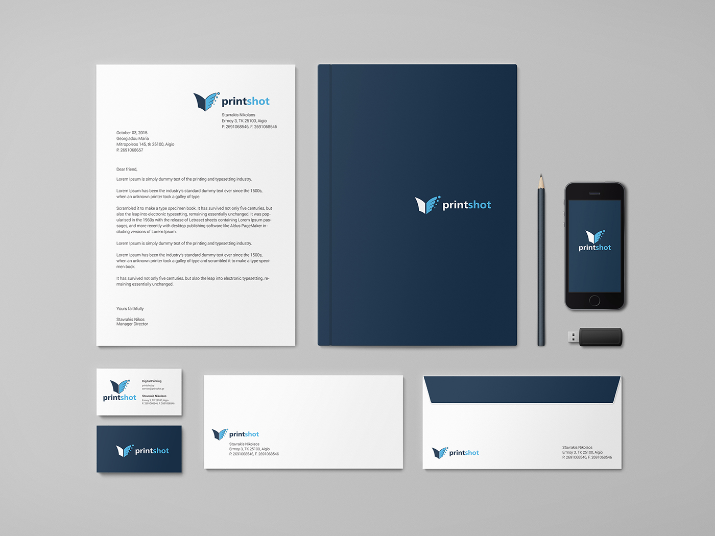 Print Shot — identity all